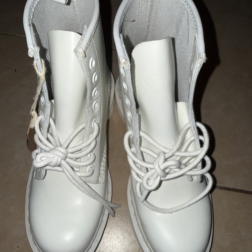 Stivali martens bianco - stivali,