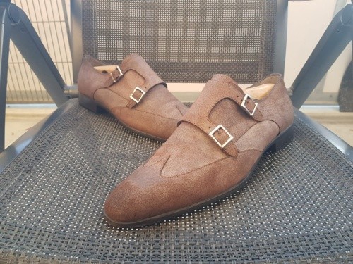 Scarpe uomo santoni doppelmonk - scarpe,