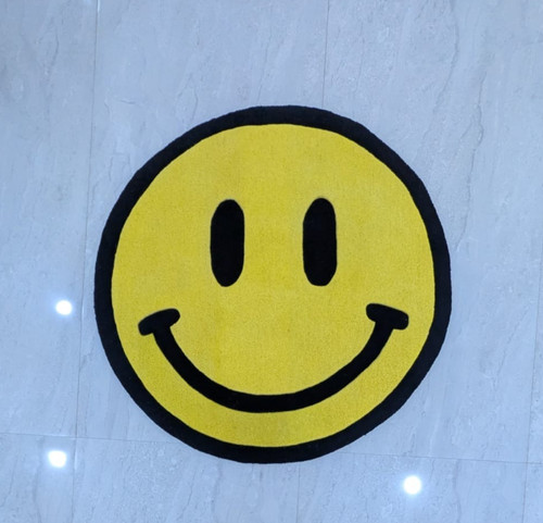 Tappeto faccia sorridente - tappeto,