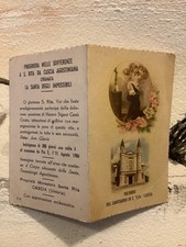 Santino pieghevole ricordo del