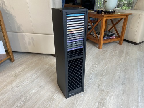 Brookstone dischi tower - brookstone,