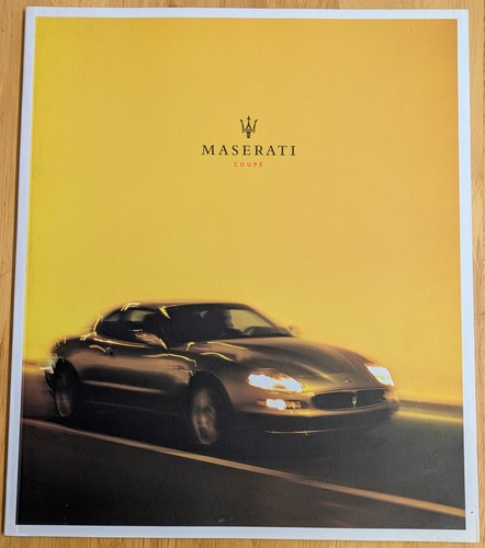 Brochure depliant maserati - brochure,