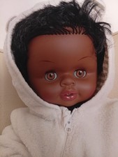 Cicciobello nero Vintage Made In Italy-- NO Sebino --  NON FUNZIONANTE