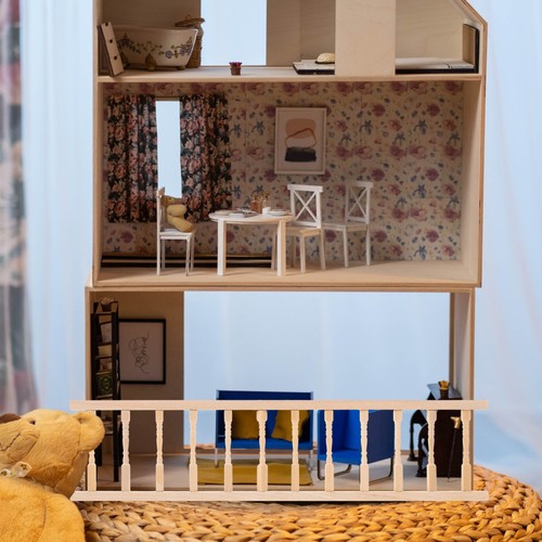 Recinzione legno mini casa - recinzione,