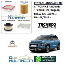 KIT TAGLIANDO 4 FILTRI OLIO