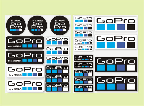 Decalcomanie fotocamera gopro - decalcomanie,