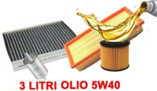KIT 4 FILTRI TAGLIANDO OLIO