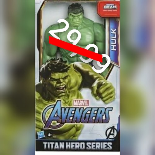 Hulk action figure - action,