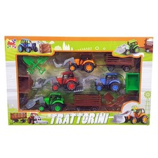 Set trattori con accessori - ,