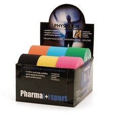 6 PHYSIO KIN taping neuromuscolare kinesiologico colori a scelta