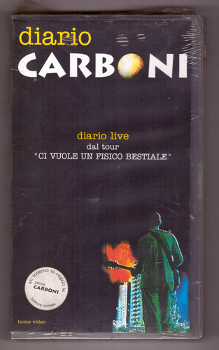Luca carboni diario - carboni, vhs
