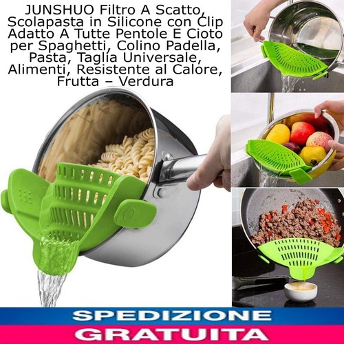 Colino scatto silicone - colino, in