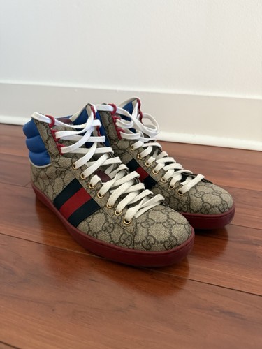 Gucci ace top alto beige - ace,