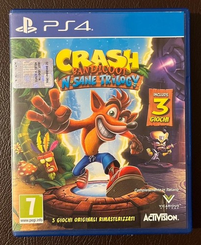 Crash bandicoot sane - bandicoot, trilogy