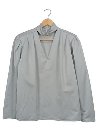 Woco camicetta donna grigia - camicetta,