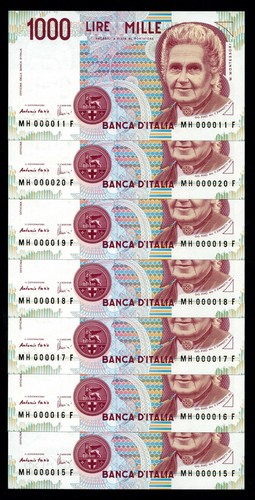 Italy lire 1000 - italy, fds