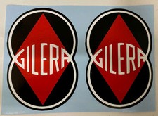 ADESIVI LOGHI GILERA 150 SERBATOIO GIUBILEO E ALTRI  AD990003