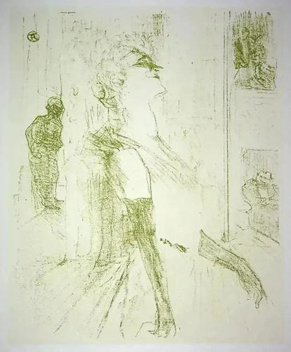 Toulouse lautrec cantante in - toulouse, lautrec:
