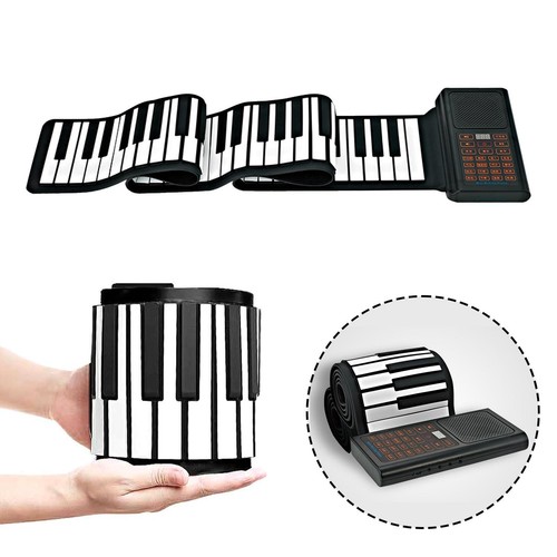 Arrotola tasti pianoforte - 88,