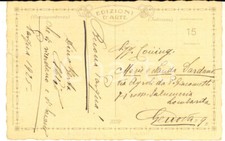 1925 Pittore Dino VILLANI - Cartolina con auguri Pasqua - AUTOGRAFO