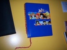 DIARIO VINTAGE CARTONI ANNI 90 SCUOLA HOBBY APPUNTI JAPAN BLU ANIME MANGA JM