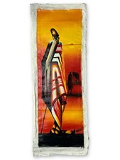 Quadro acrilico africano Masai
