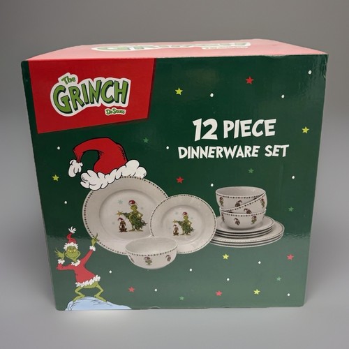 Set stoviglie pezzi grinch - set,