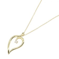 Collana con ciondolo foglia