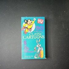 50 Classic Cartoons VHS 1990
