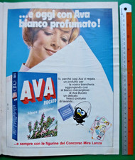 Pubblicità AVA detersivo con