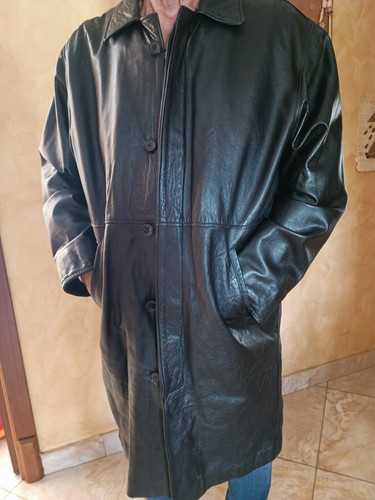 Cappotto vera pelle - in,