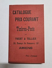 CATALOGO YVERT TELLIER 1897