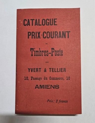 Catalogo yvert tellier 1897 - catalogo,