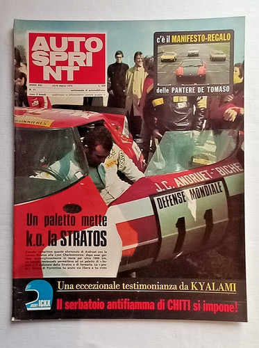 Autosprint del 1973 con - 11,
