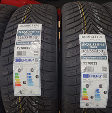 GOMME 185 55 R15 86H KUMHO HA32 4S PREZZO 2 PNEUMATICI 4 STAGIONI DOT 2024 NUOVI