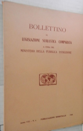 Bollettino legislazione - di,