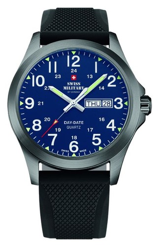 Swiss military chrono - by,