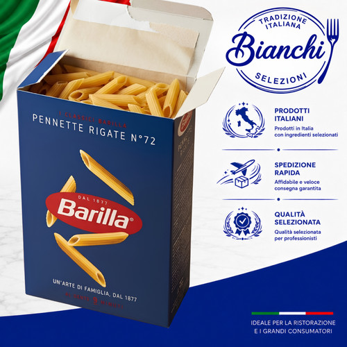 Pasta barilla pennette rigate - barilla,