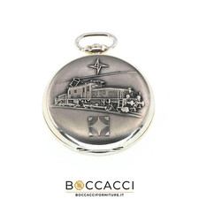 ZENITH Cassa Tasca Acciaio d. MM 49 Quad. MM 41.50 Ferrovie Turche Nuova (RIC...