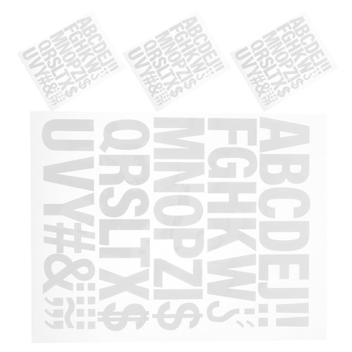 Sheets lettere termoadesive - ,