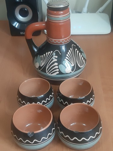 Antique antique earthenware