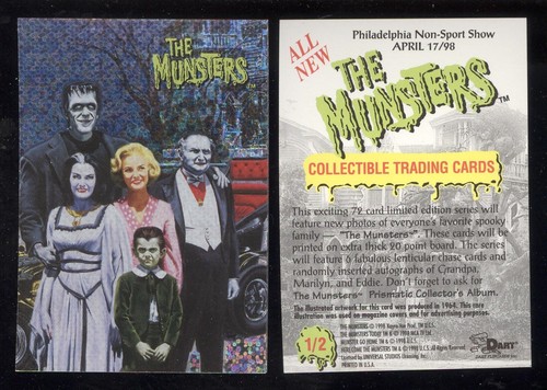 Promo card the munsters 1997 - promo,