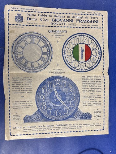 Velina fabbrica orologi - velina, da