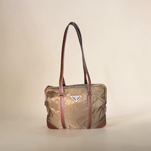 Prada borsa spalla nylon - borsa, a