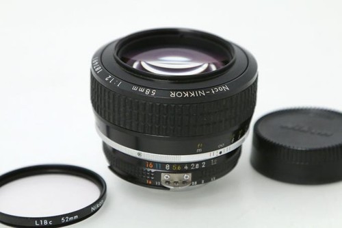 Nikon noct nikkor obiettivo - nikon,