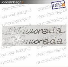 Adesivi in resina coppia