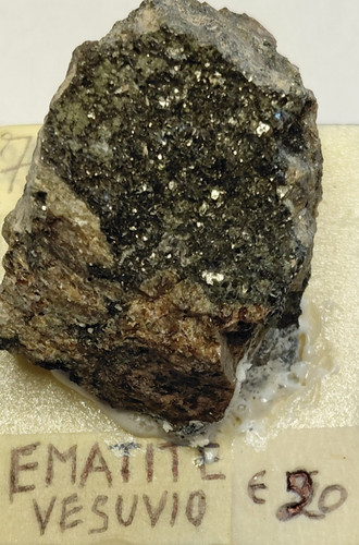 Campione ematite e - n°,