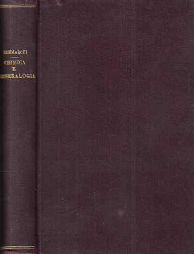 Chimica mineralogia - mineralogia.,
