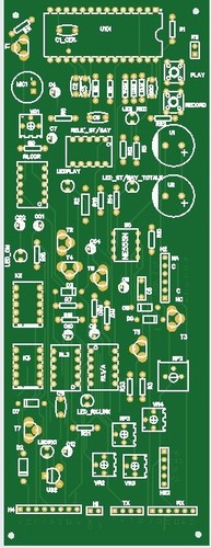 Pcb ripetitore con scheda - ripetitore,