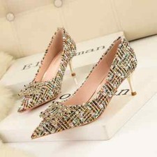 Decolte scarpe donna tweed